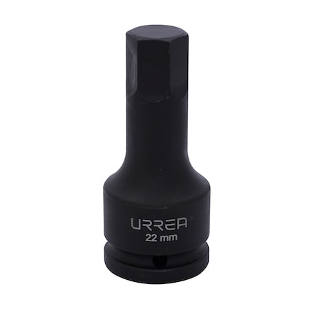 Urrea 3/4" drive hexagonal bit impact socket 22MM 759022M
